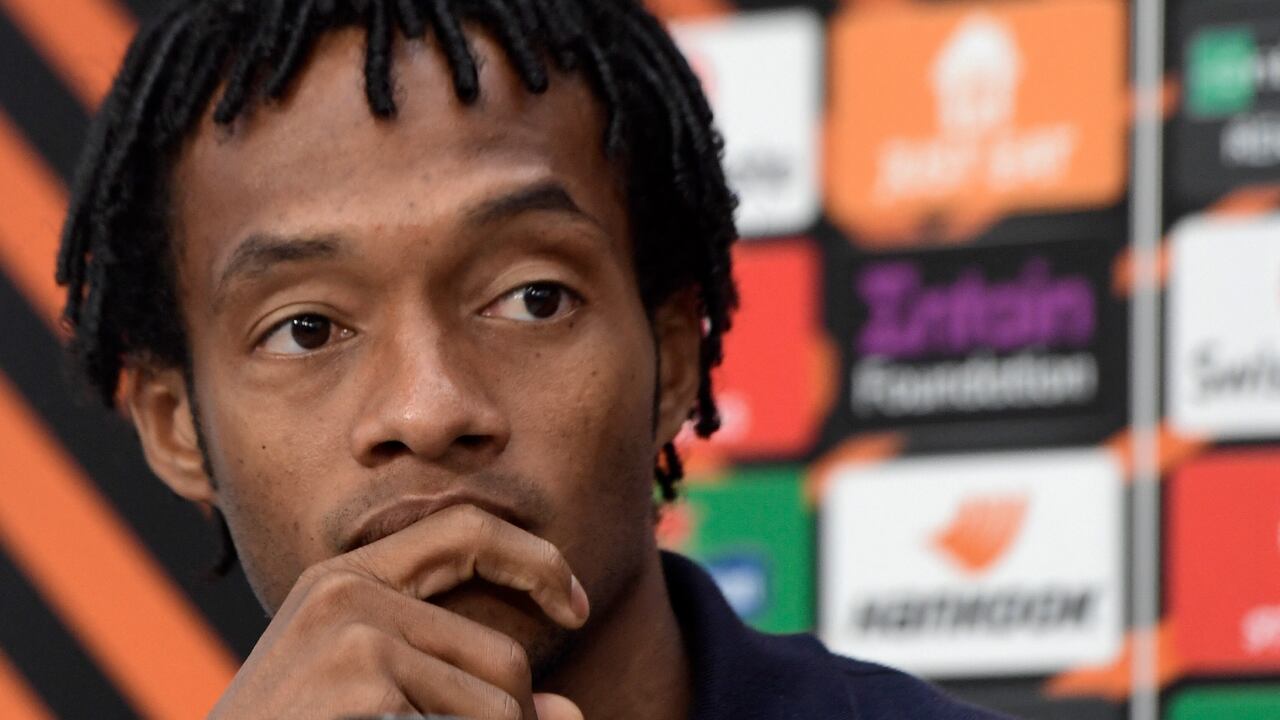 Juan Guillermo Cuadrado, jugador colombiano.