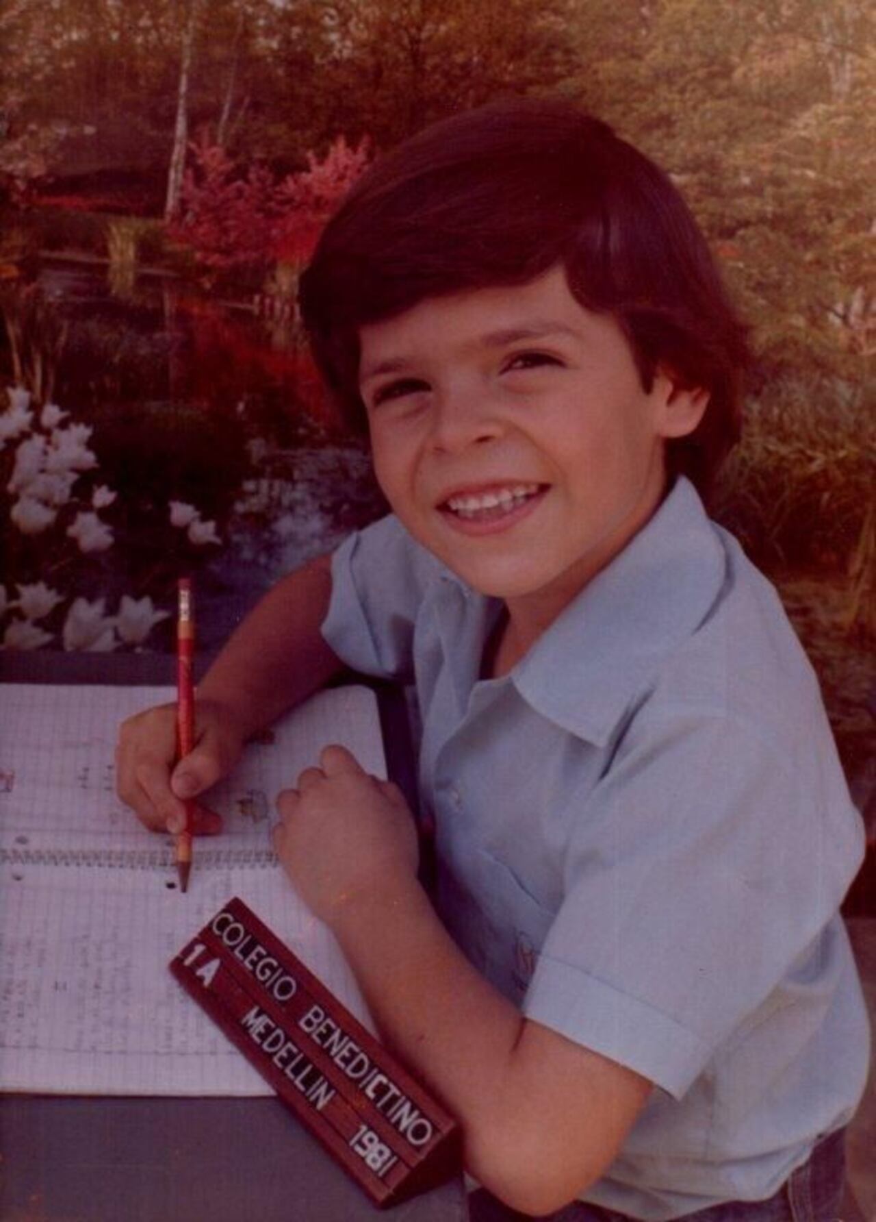 Federico ‘Fico’ Gutiérrez en su niñez