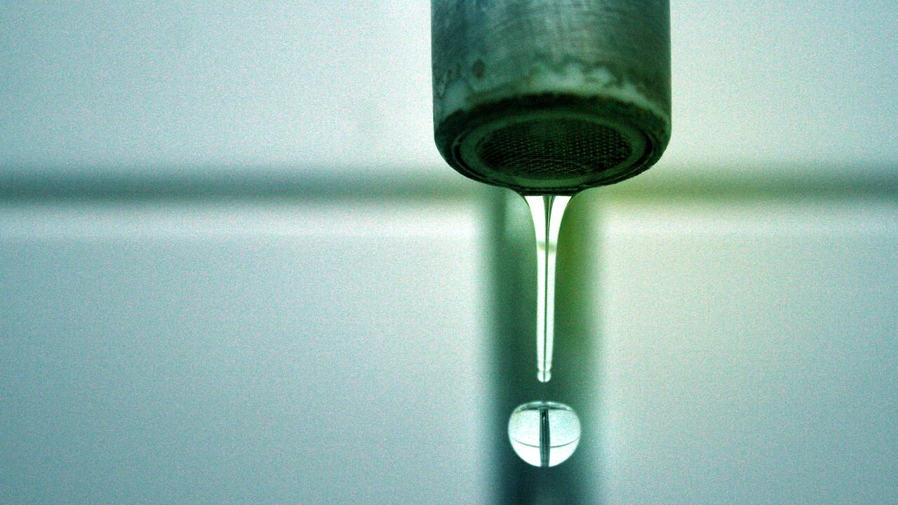 Cortes de agua en Bogotá.