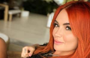 La presentadora comenzó el nuevo año creando contenido para redes sociales.