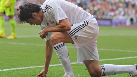 Ricardo Kaká con la camiseta del Real Madrid