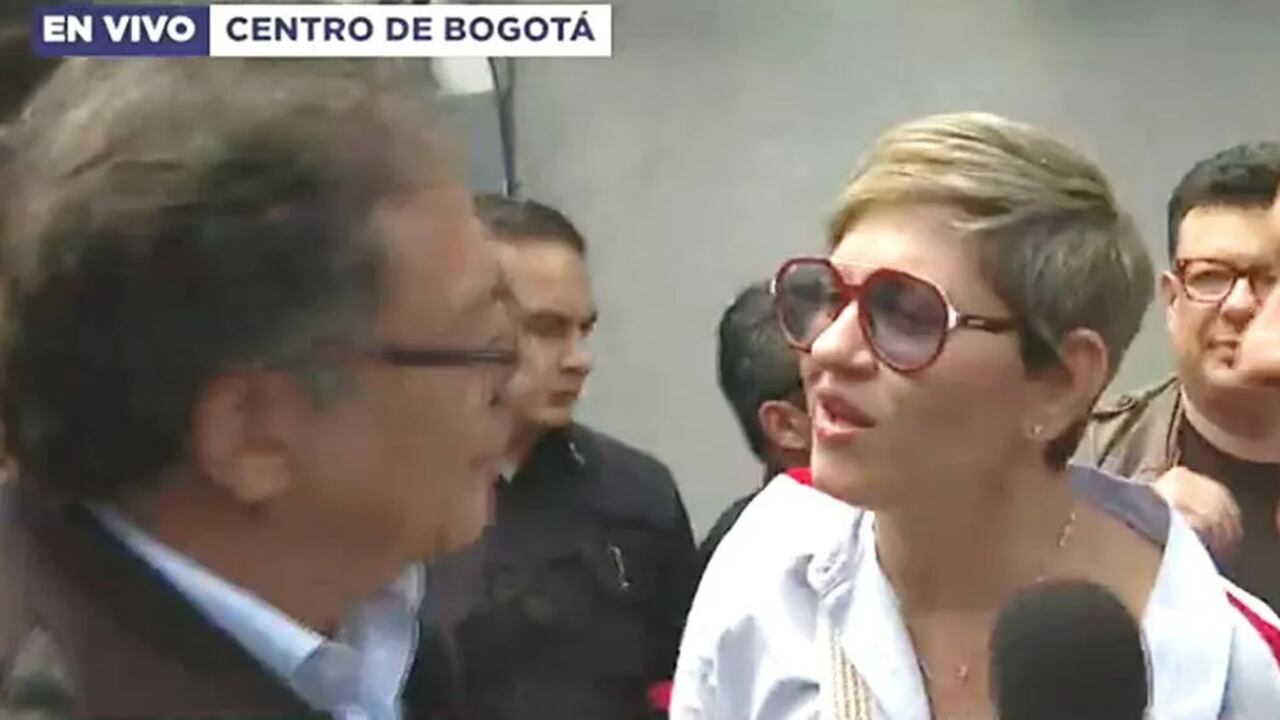 Regaño de Verónica Alcocer a Gustavo Petro.