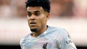 Luis Díaz, jugador colombiano del Liverpool.