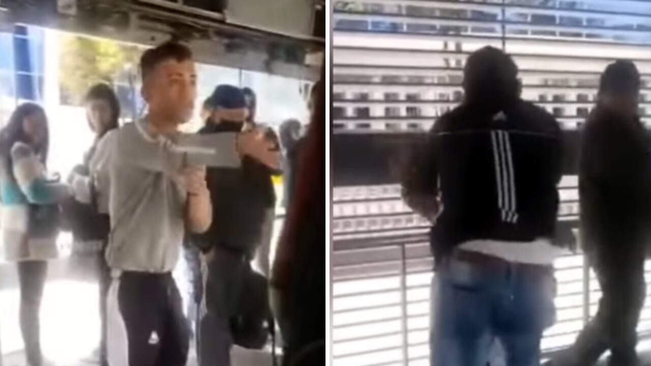 La fuerte golpiza que recibió un hombre que se coló en TransMilenio