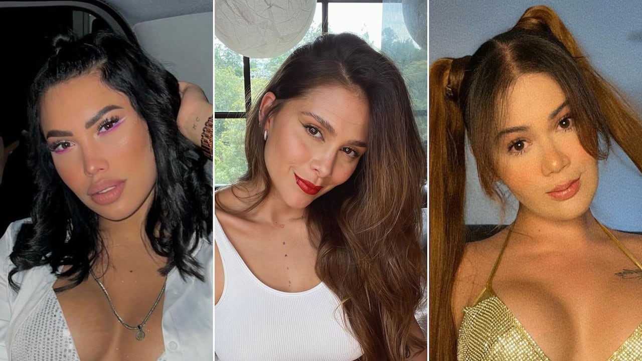 Foto: Instagram @anadelcastilloj, @Greeicy y @soycintiacossio