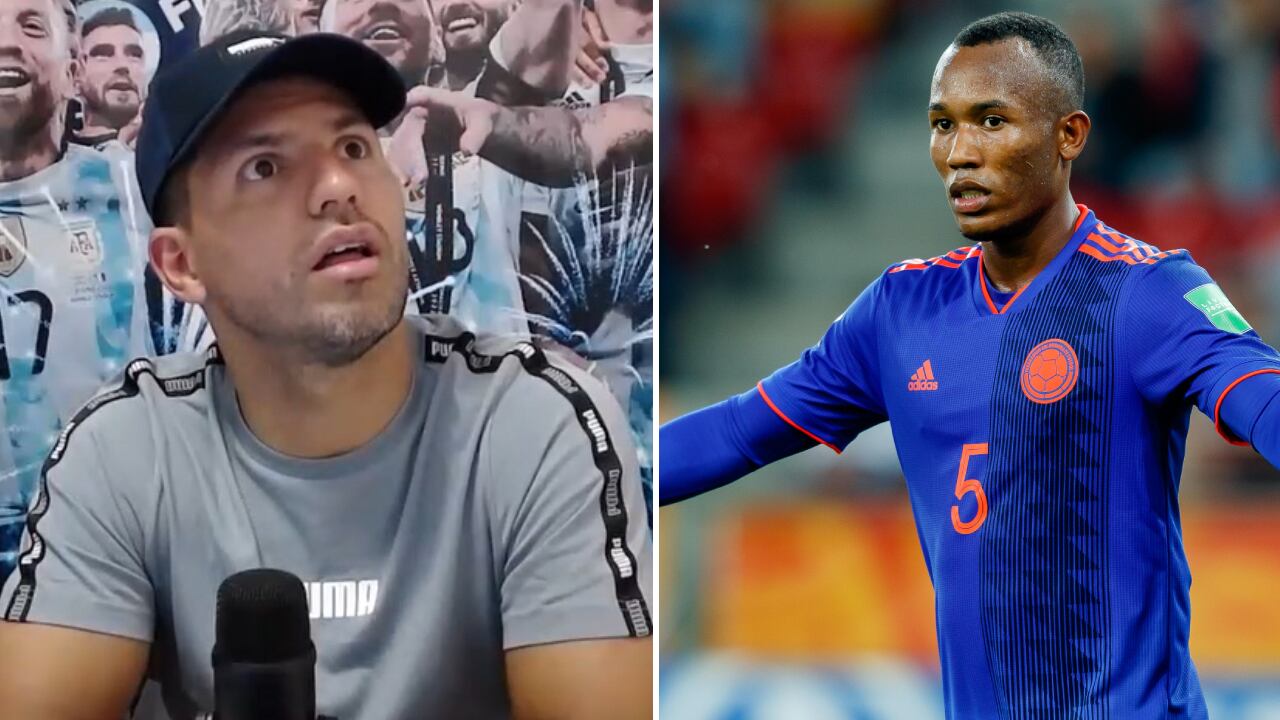 Agüero recordó que pasó por una situación similar a la del volante colombiano