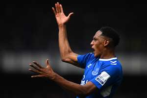 Yerry Mina, defensor colombiano.