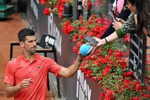 Novak Djokovic, tenista serbio.