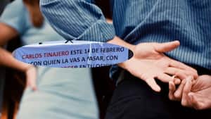 Algunos internautas identificaron mensaje oculto del cartel
