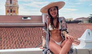 La cantante colombiana, Carolina Gaitán, cumplió 38 años de edad