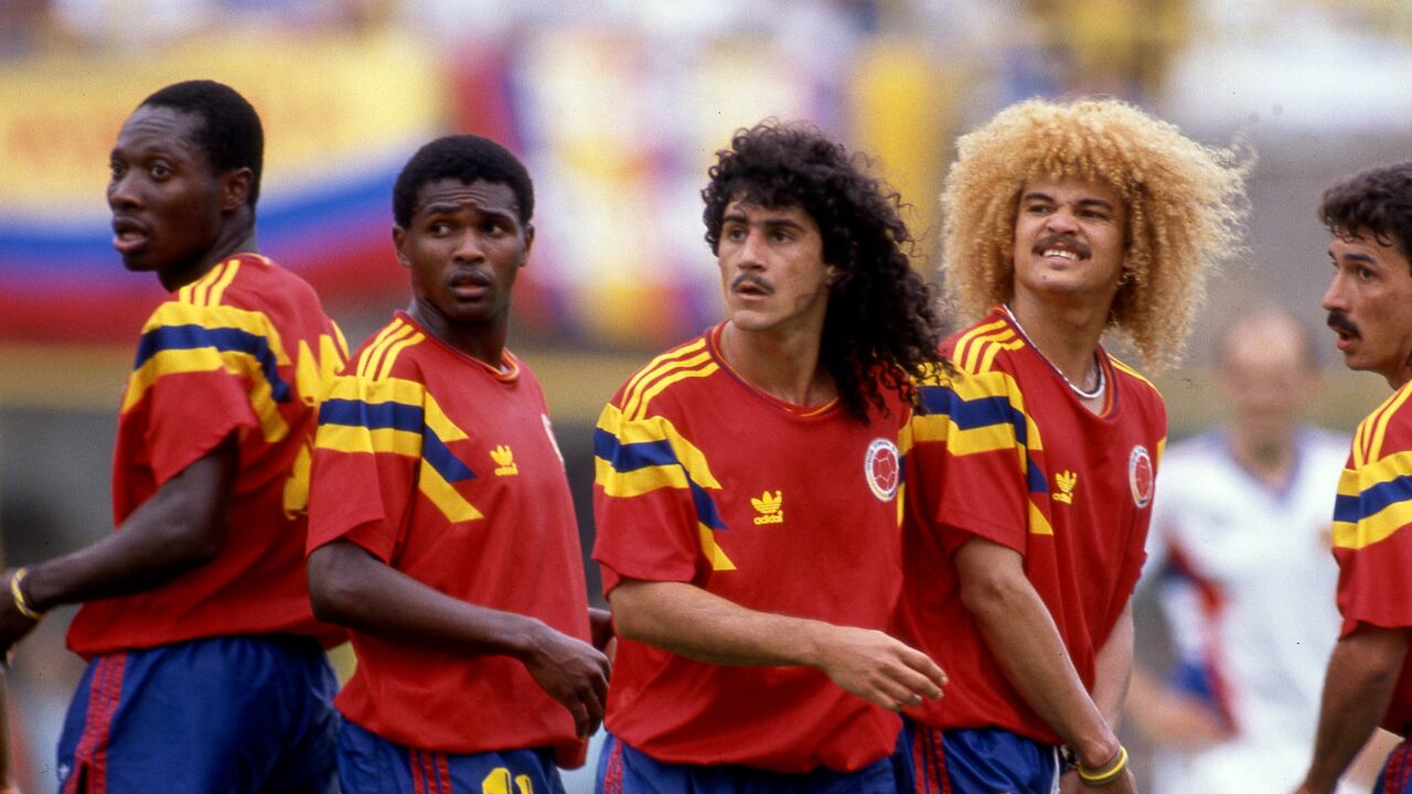 Jugadores de la Selección Colombia de los 90