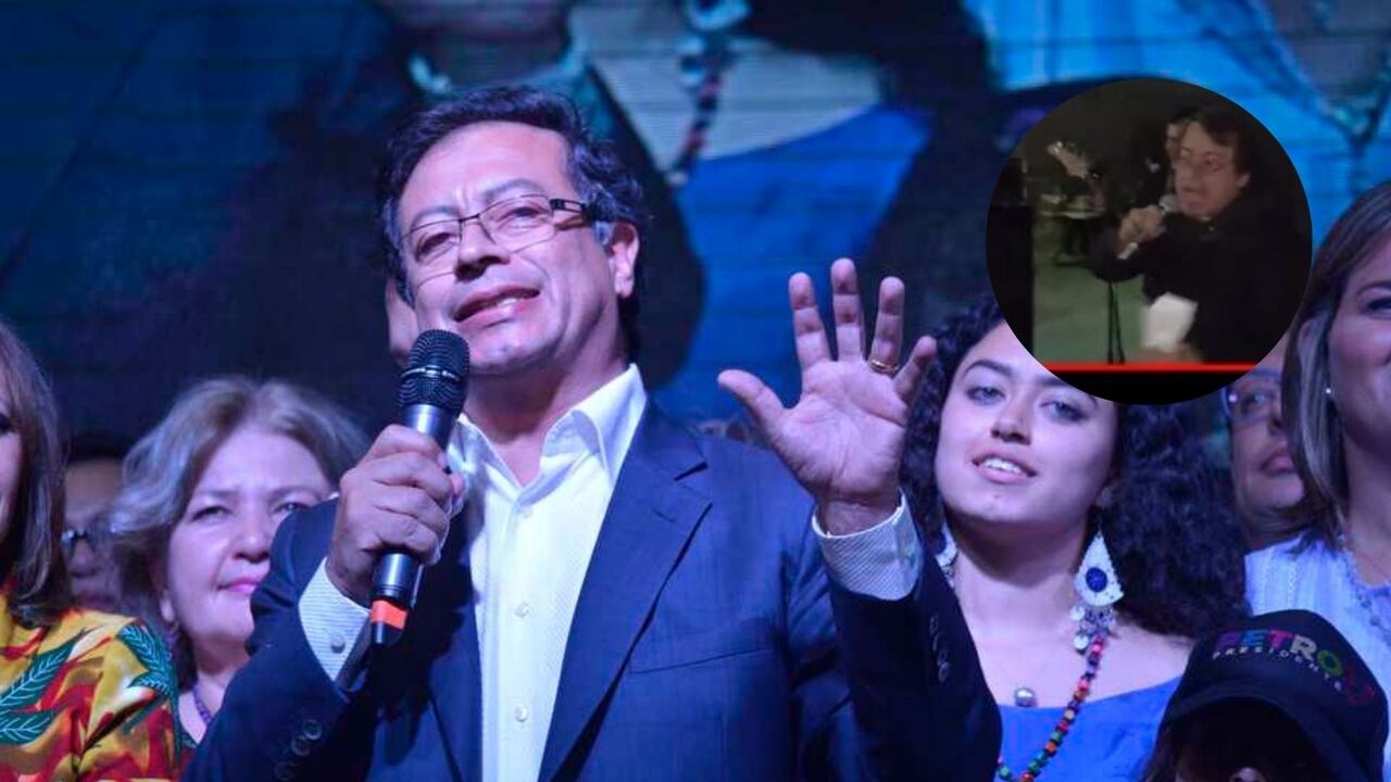 VIDEO | Encuentran al doble de Gustavo Petro cantando rock en un parque