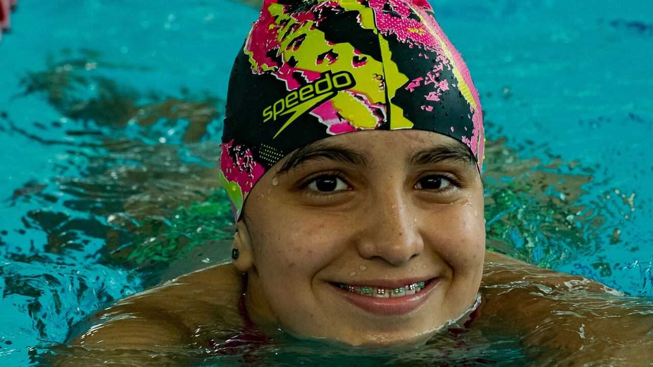 Sara Vargas, deportista del Equipo Colombia y presente y futuro de la natación paralímpica