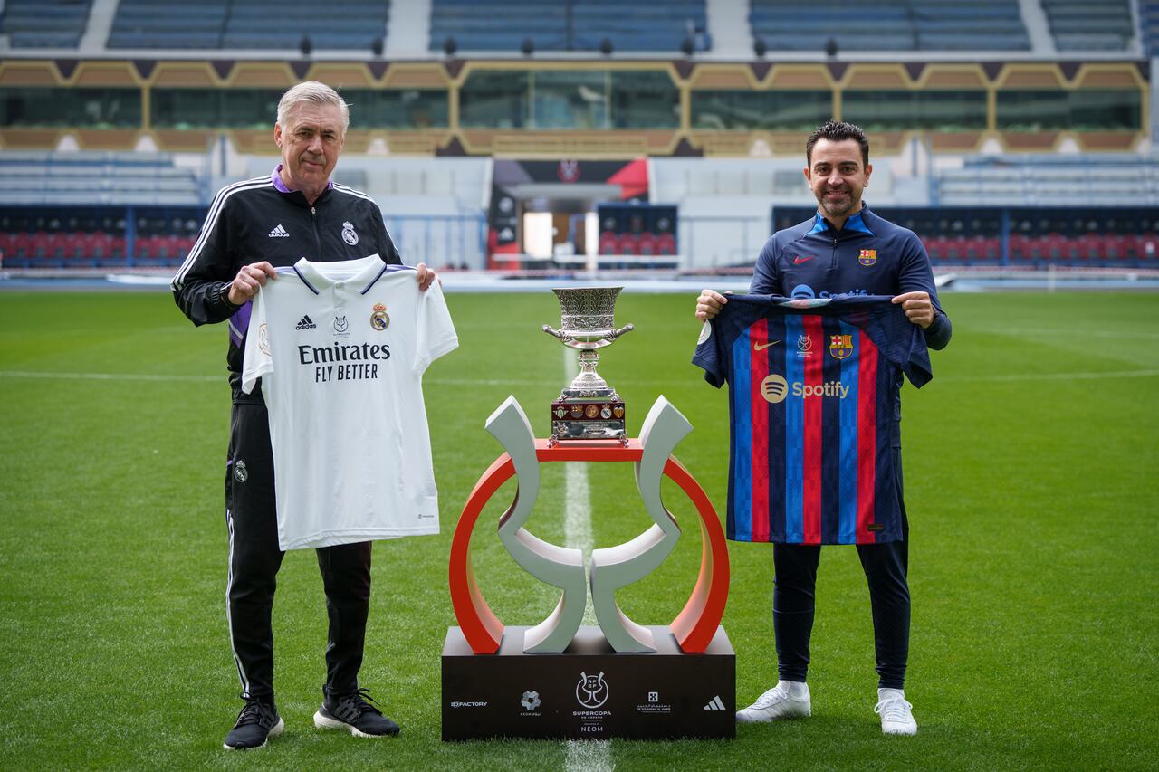 Real Madrid y Barcelona jugarán este 15 de enero la gran final de Supercopa de España.