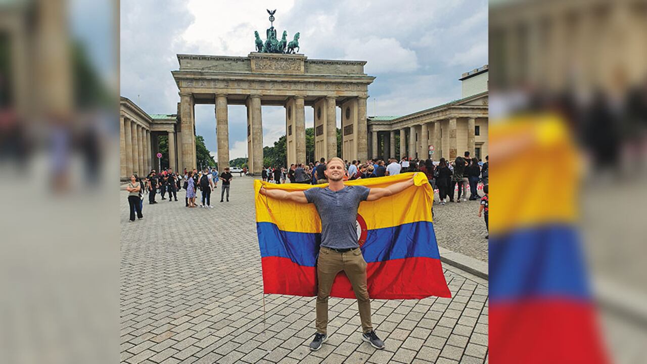 “Ya estoy tan colombianizado que sonrío todos los días, a pesar de las dificultades, y ni me doy cuenta”, asegura el alemán que sueña con casarse y tener hijos en Colombia.