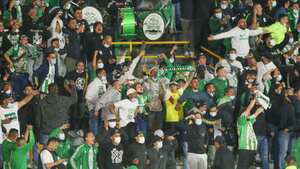 Hinchas de Atlético Nacional
