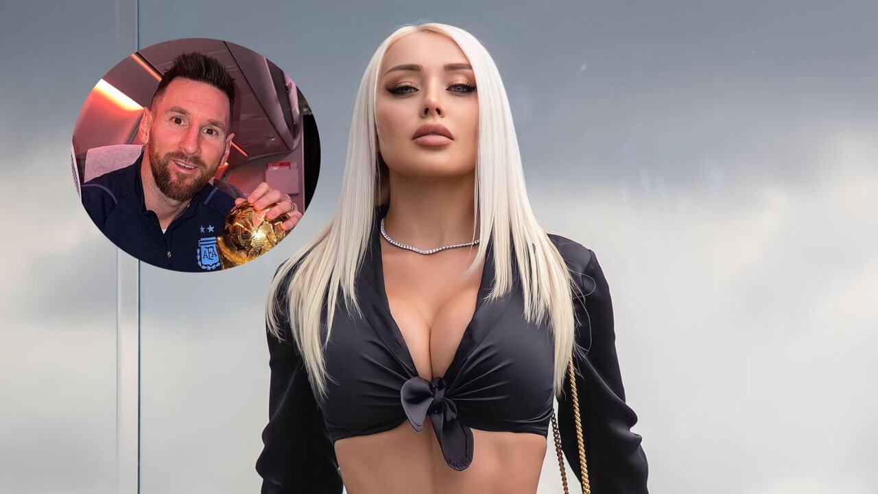 Esta es la modelo de OnlyFans que asegurá haber tenido relaciones con Lionel Messi
