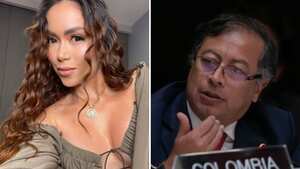 Presidente Gustavo Petro y empresaria Epa Colombia