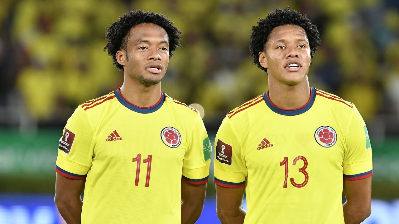 Juan Cuadrado y Yairo Moreno