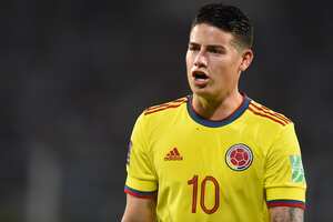 James Rodríguez es uno de los referentes de la Selección Colombia