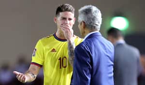 Como "un roce" calificó el jugador su encontrón con Reinaldo Rueda.