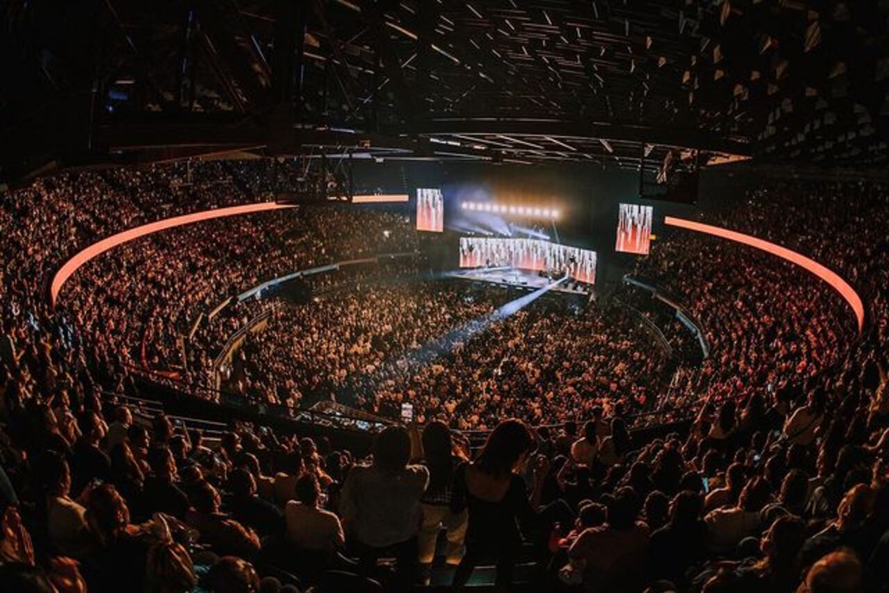 Fonseca en el Movistar Arena