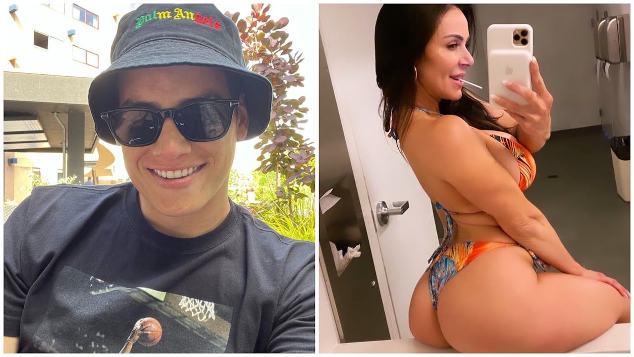 James Rodríguez, jugador del Al-Rayyan, y Kendra Lust, actriz porno.