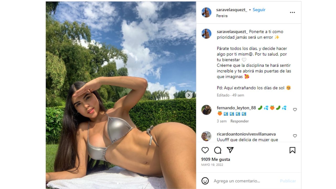 Cinco fotos de Sara muy ligera de ropa para celebrar su regreso al ‘Desafío’