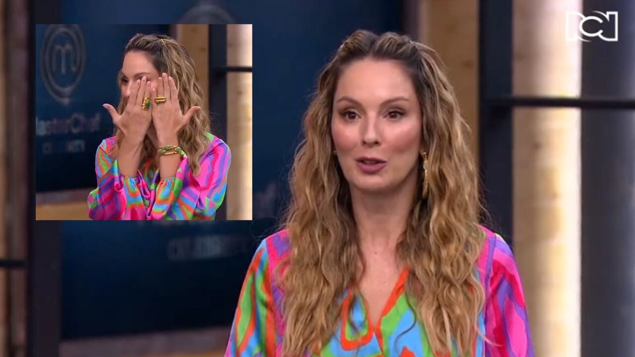 La fuerte pelea en 'MasterChef' en la que Claudia Bahamón quedó en la mitad