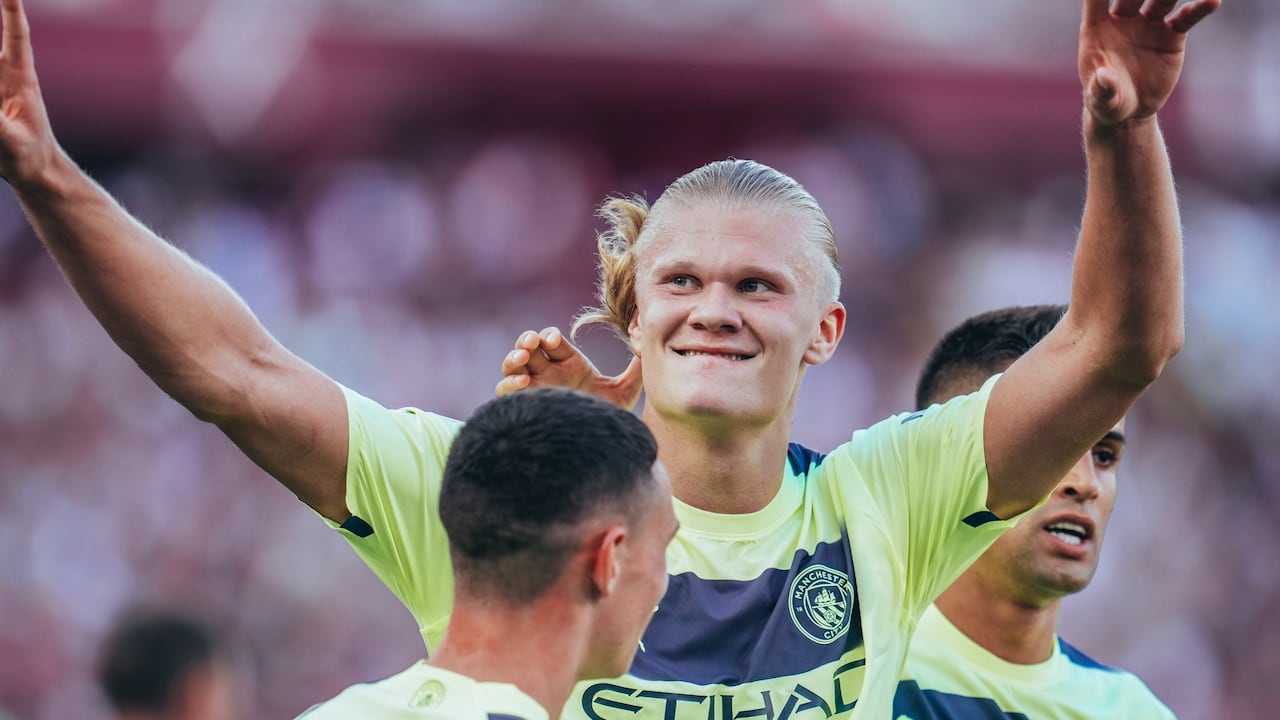 Manchester City tuvo como su figura máxima al noruego, Erling Haaland