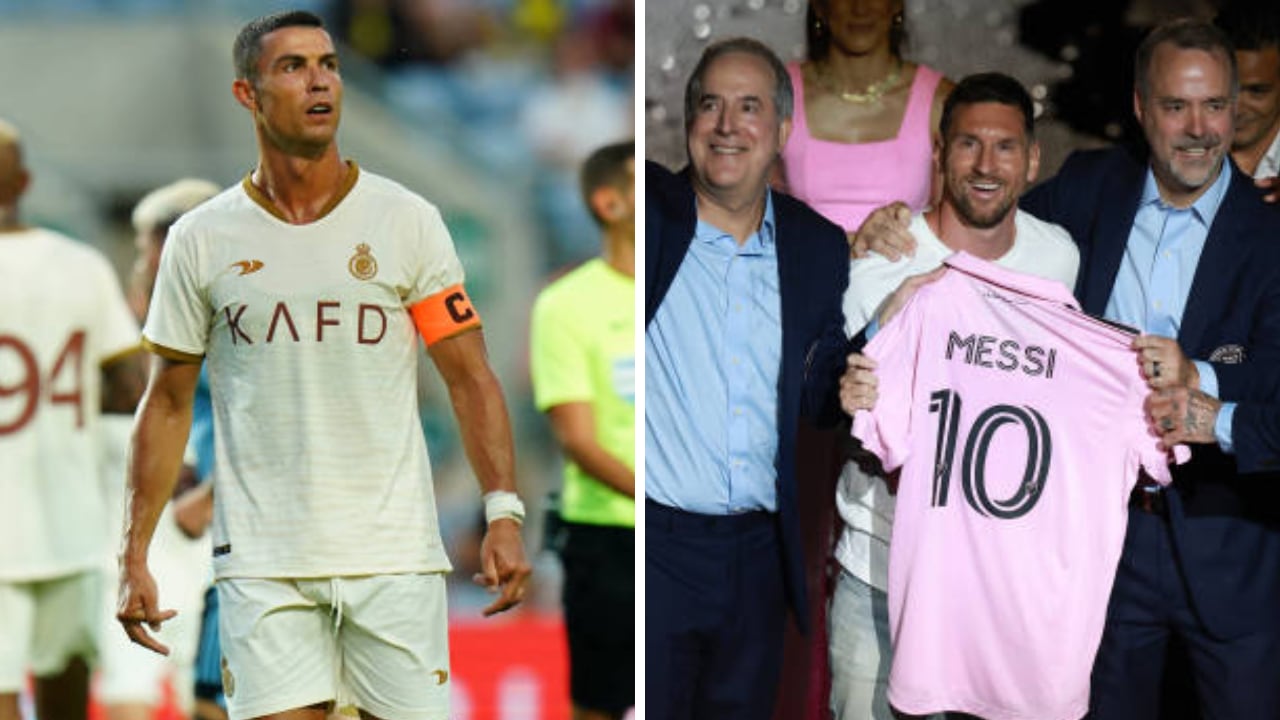 Cristiano Ronaldo desprestigió la liga a la que arribó Lionel Messi.