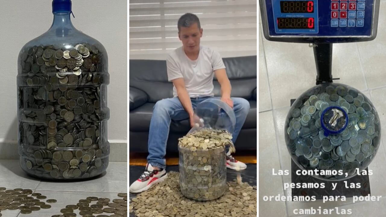 Ahorro en monedas de 500