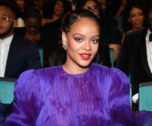 Rihanna, durante un evento en febrero de 2020.