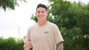 James Rodríguez, mediocampista colombiano