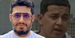 Santiago Alarcón y su supuesto hijo