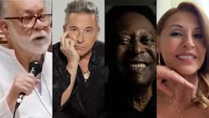 Jotamario Arbeláez, Ricardo Montaner, Pelé y Amparo Grisales