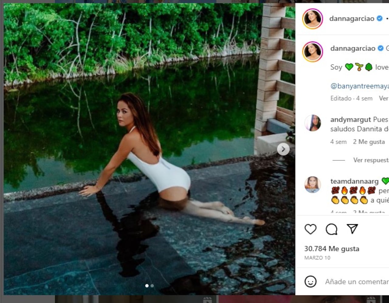 Foto: Instagram @dannagarciao