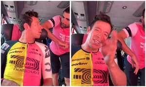 Rigoberto Urán, uno de los cuatro 'escarabajos' en el Giro de Italia 2023.