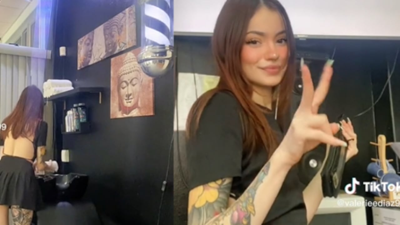 Captura pantalla video TikTok