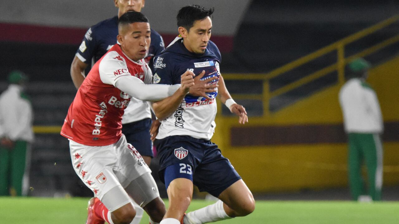 Junior y Santa Fe ya se enfrentaron este año con triunfo 2-1 de los cardenales en Bogotá