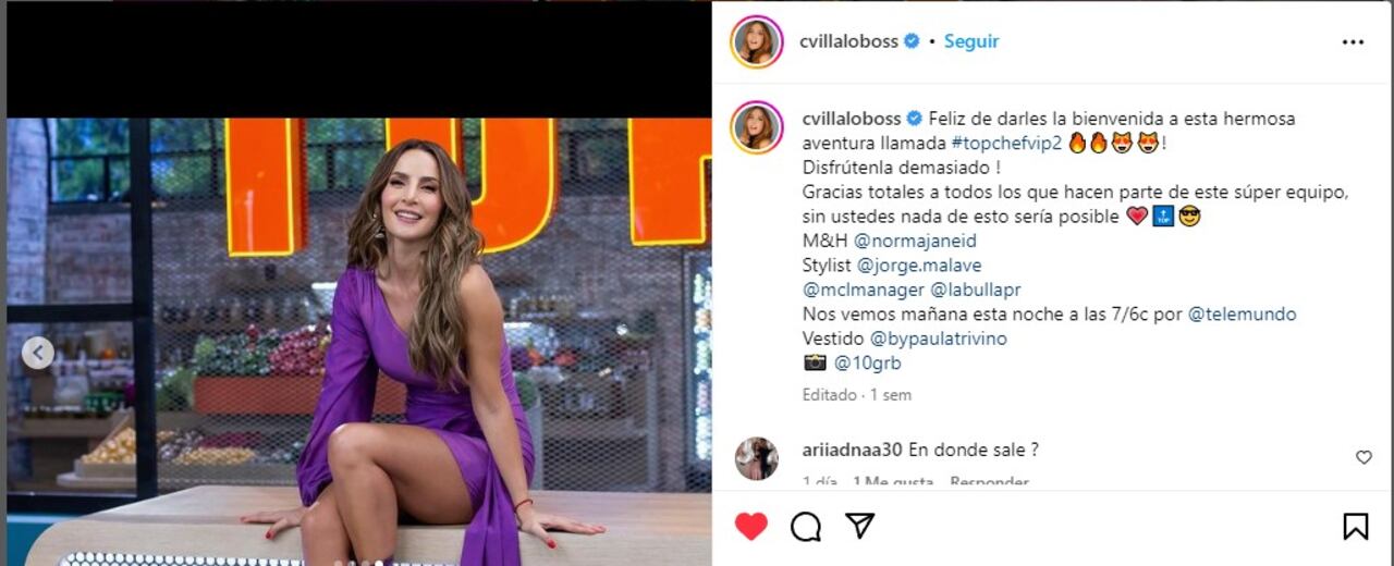 Foto: Instagram @cvillaloboss