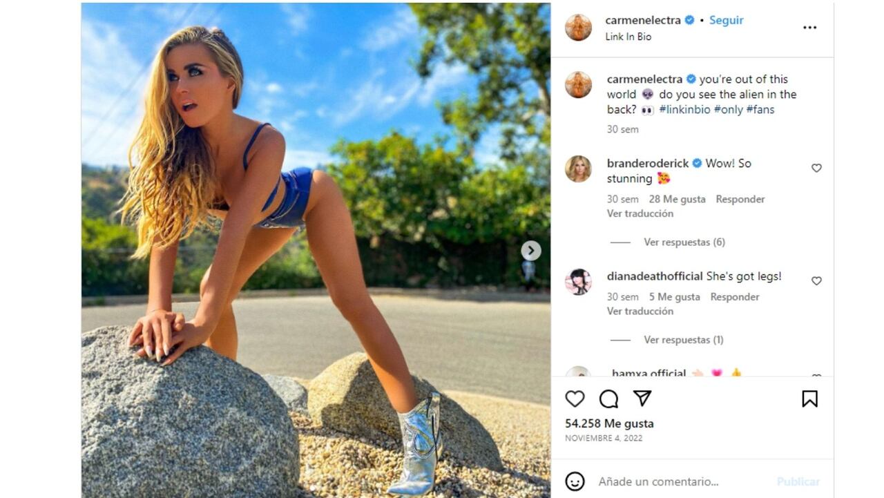 La transformación de Carmen Electra: De icónica actriz de TV a sensación en OnlyFans