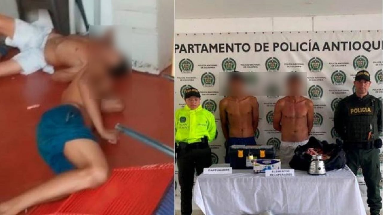 Los capturados tendrán que responder por el delito de hurto.