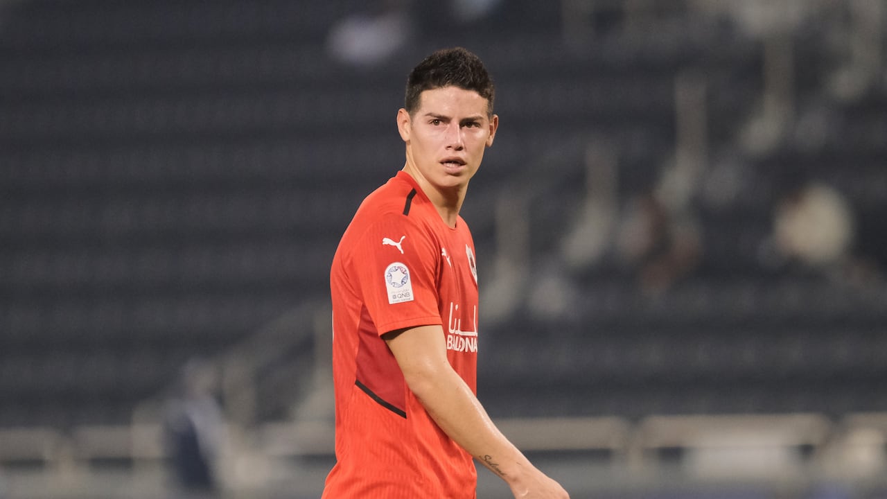 James Rodríguez con futuro incierto en Al-Rayyan