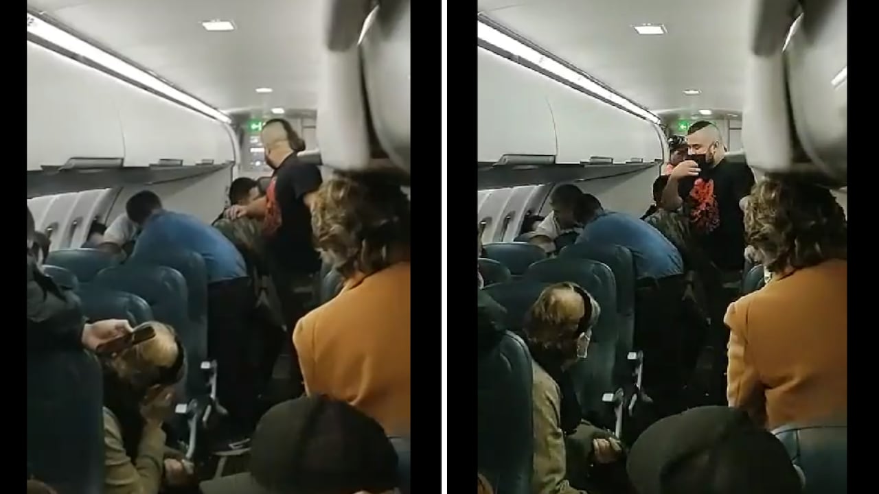 Hombre le fracturó un dedo a Azafata durante un aterrizaje en Bogotá