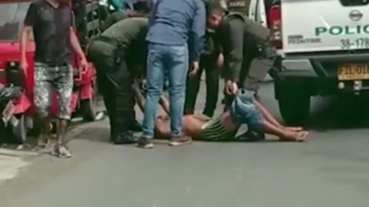 Captura de Pantalla video TeleMedellín.