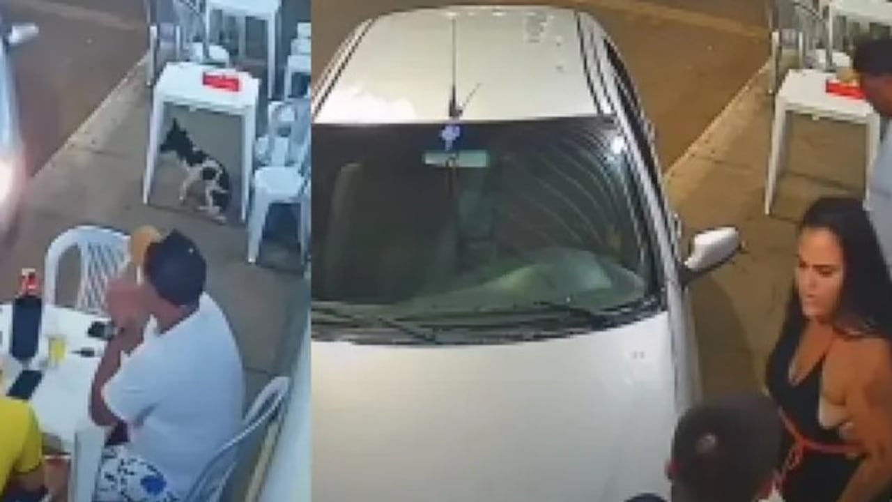 Mujer arrolla a su novio por tomar cerveza