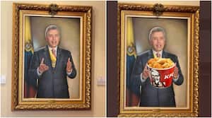 Cuadro de Iván Duque