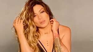 Marbelle posa en ropa interior