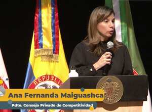 Ana Fernanda Maiguashca, presidenta del Consejo Privado de Competitividad.
